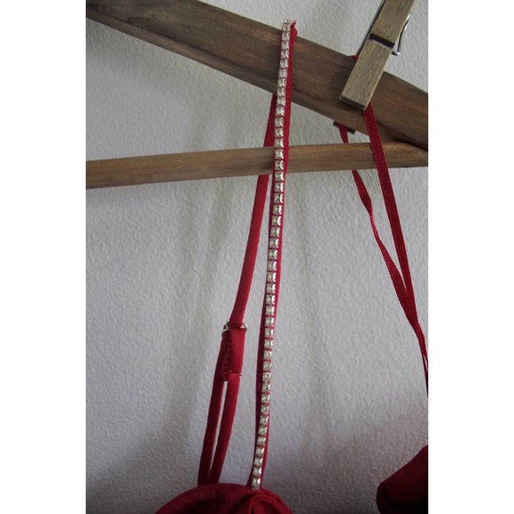 ASTR THE LABEL Fuschia NWT Claudina Womens Rouched Embellished Midi Dress Small - Picture 6 of 10